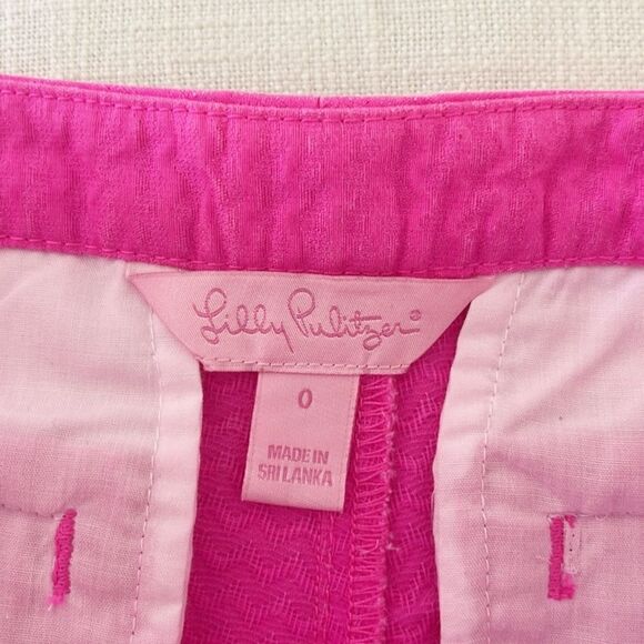 Lilly Pulitzer Adie Hot Pink Shorts - Picture 8 of 10